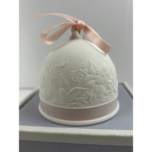 Lladró Collectors Society Spring Bell 1991 Porcelain Campana Primavera #7613 Box - Picture 8 of 12